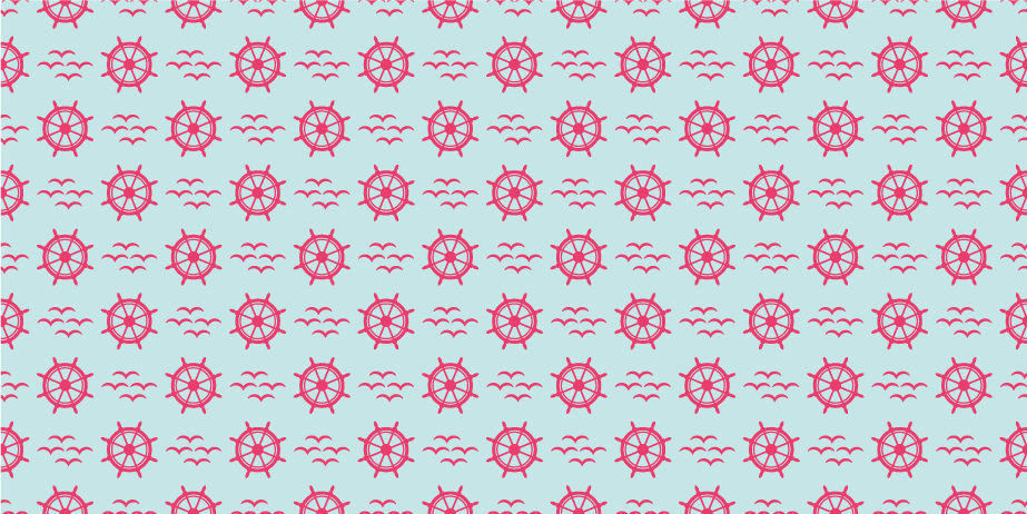 Dziecięcy dywan winylowy stery morskie - TenStickers