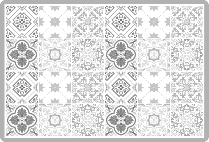 Dywan winylowy marmurowy elegancki wzór płytek - TenStickers