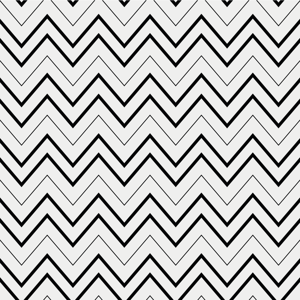 Minimalistyczny dywan winylowy w stylu chevron - TenStickers