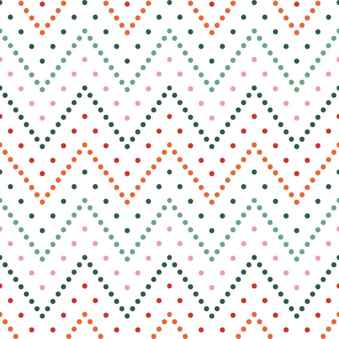 Dziecięcy dywan winylowy kolorowy wzór jodełki - TenStickers