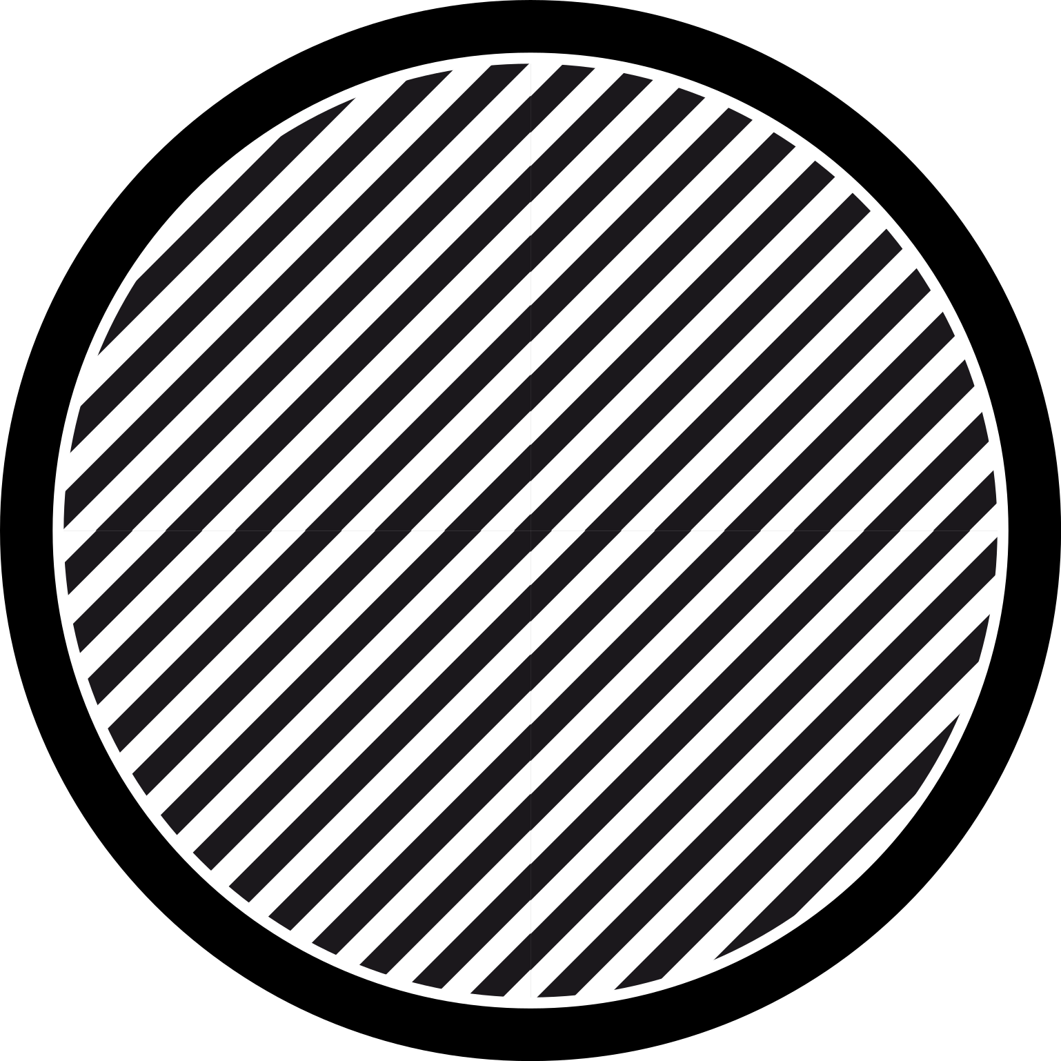 Dywan winylowy w paski jednokolorowe - TenStickers