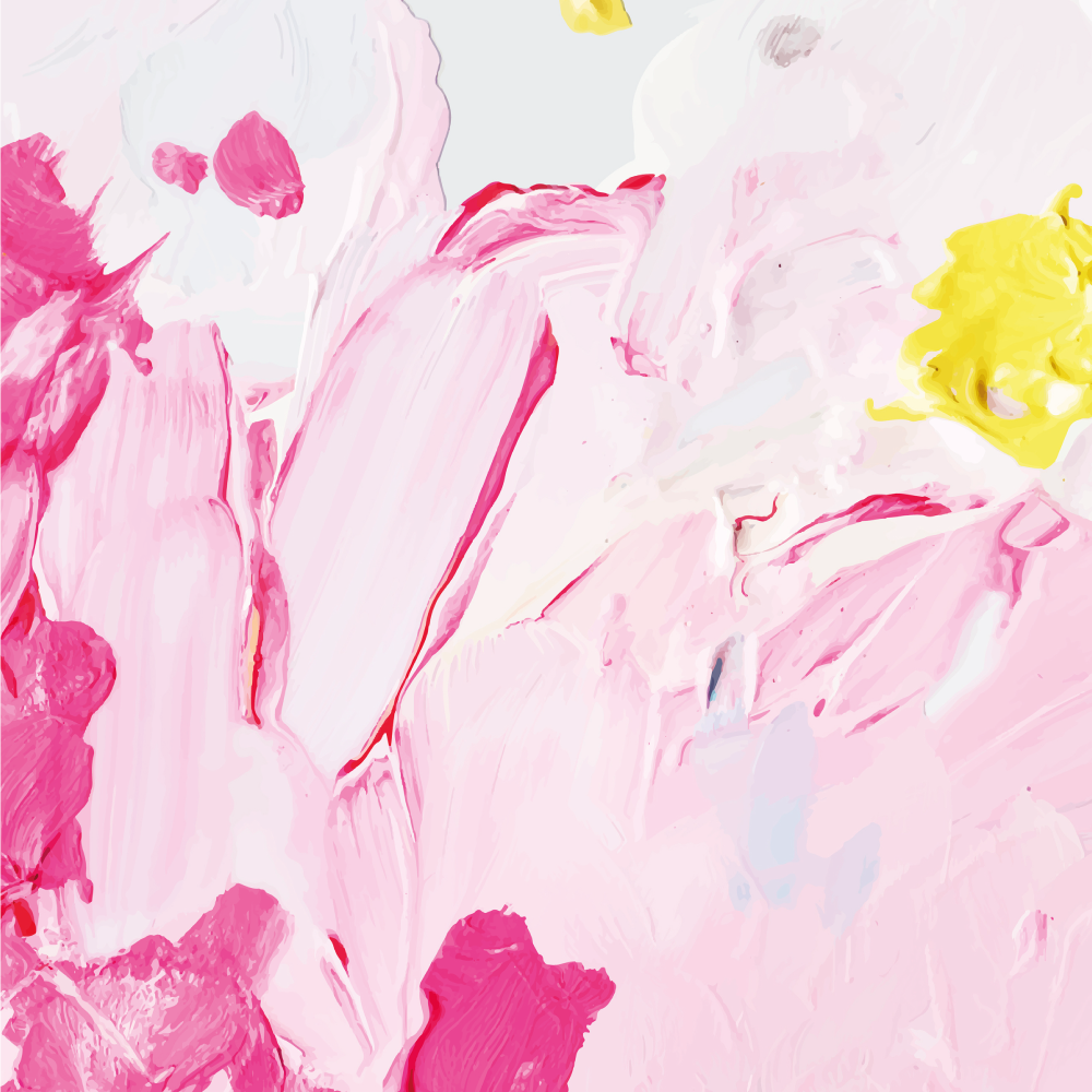 Dywan winylowy dla nastolatków pędzlowe abstrakcje - TenStickers