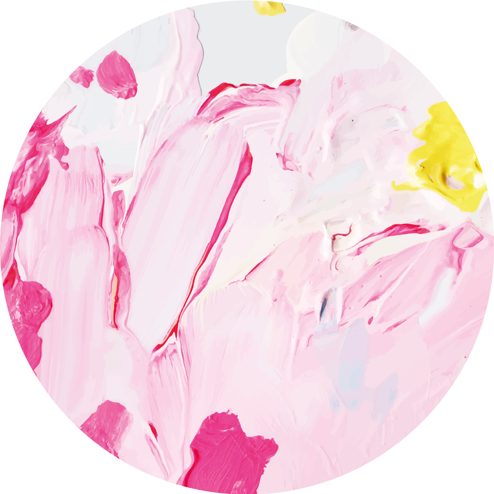Dywan winylowy dla nastolatków różowe abstrakcyjne spirale - TenStickers