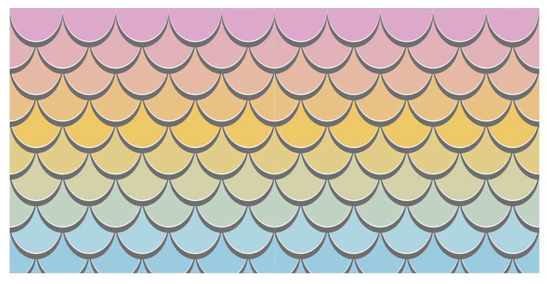 Dywan winylowy wzór zwierzęcy łuskowaty w kolorach - TenStickers