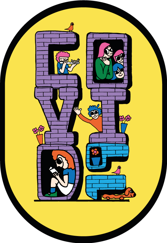 Dziecięcy dywan winylowy postacie covid pozostające w domu - TenStickers