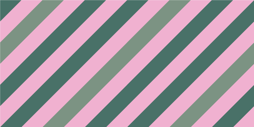 Dywan winylowy do przedpokoju ukośne różowe paski - TenStickers