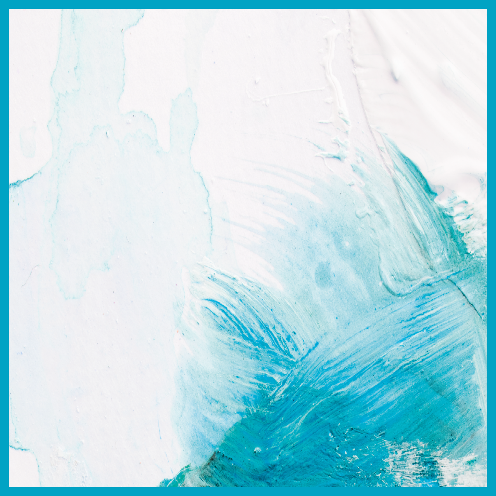 Dywan winylowy tekstura pociągnięcia pędzla wodnego - TenStickers