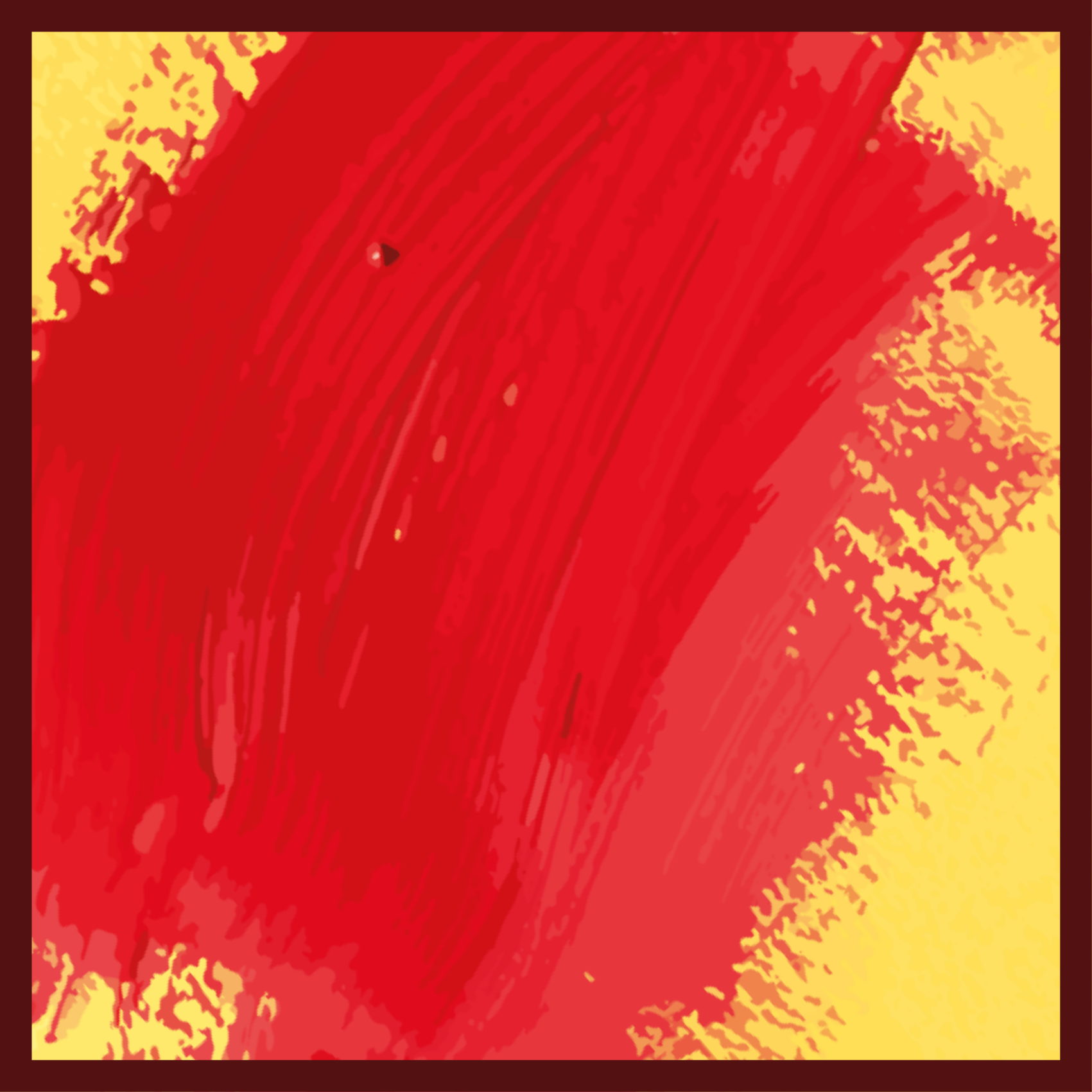 Nowoczesny dywan winylowy żywy, kolorowy rozprysk - TenStickers