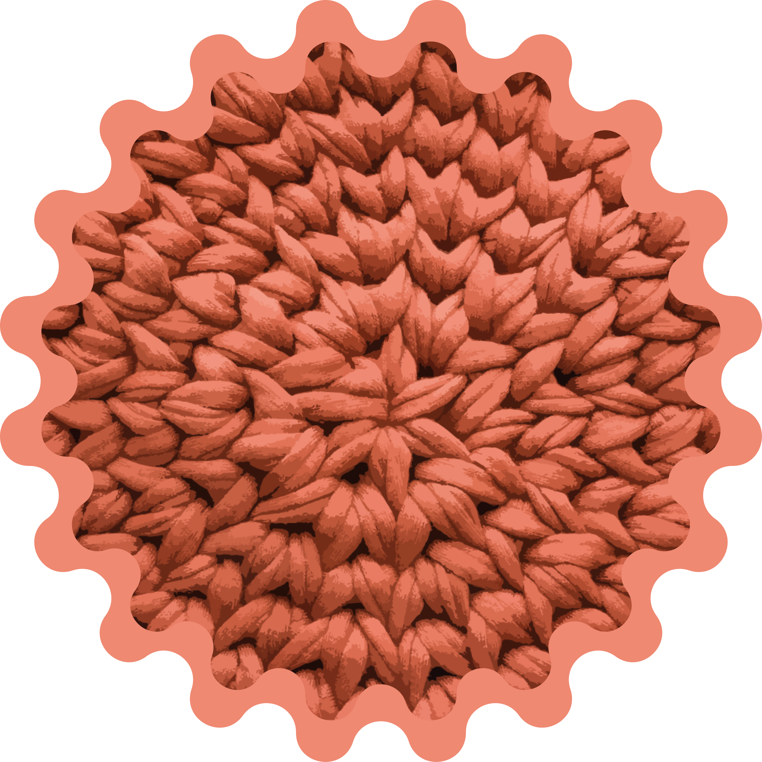 Dywan winylowy natura motyw liścia - TenStickers