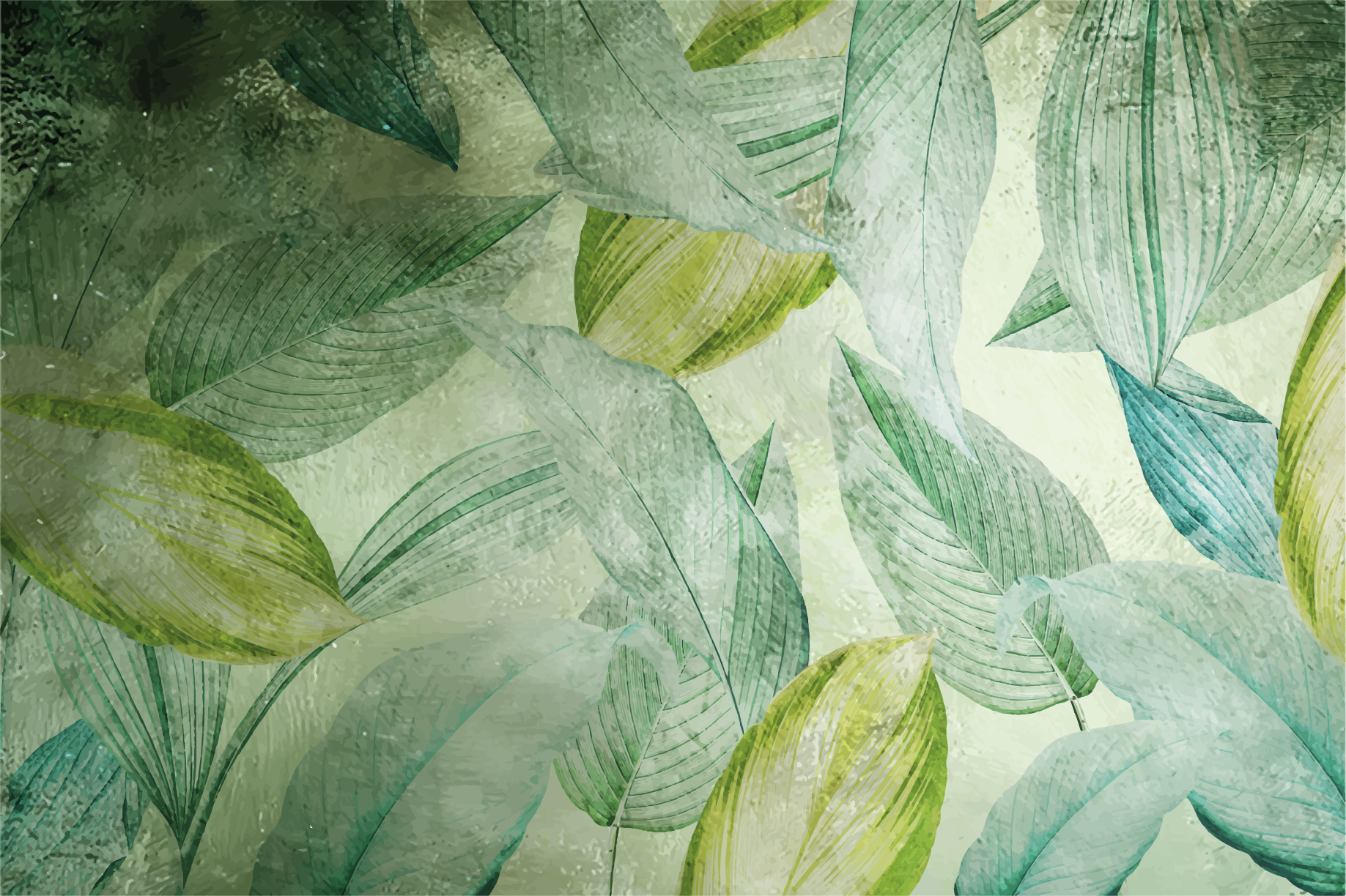 Dywan winylowy natura motyw żywej zieleni - TenStickers