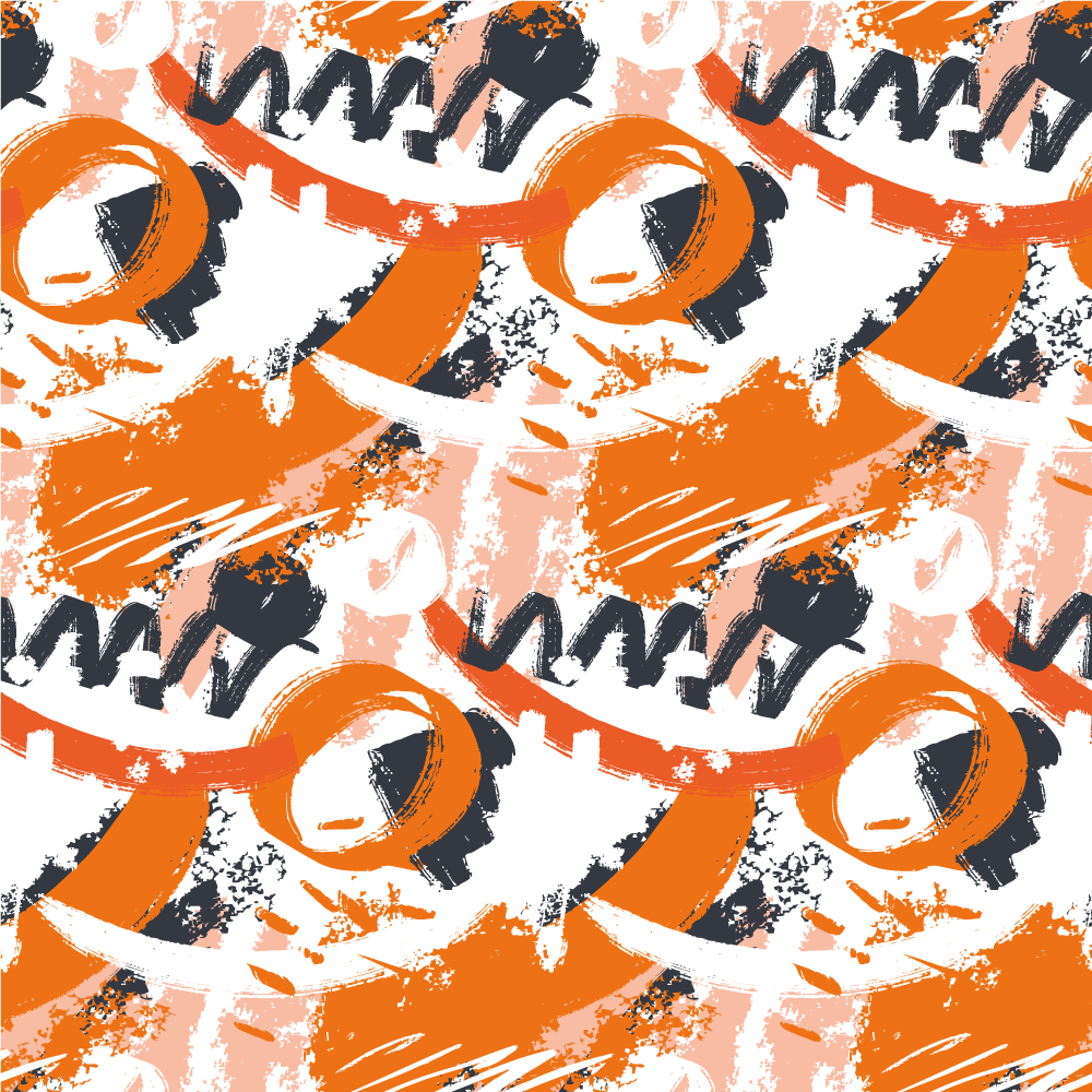 Nowoczesny dywan winylowy abstrakcyjne kształty wybuchają - TenStickers