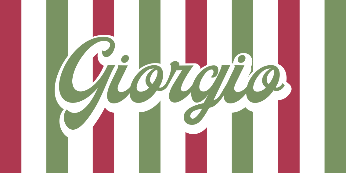 Dywan winylowy z imieniem flaga włoska - TenStickers