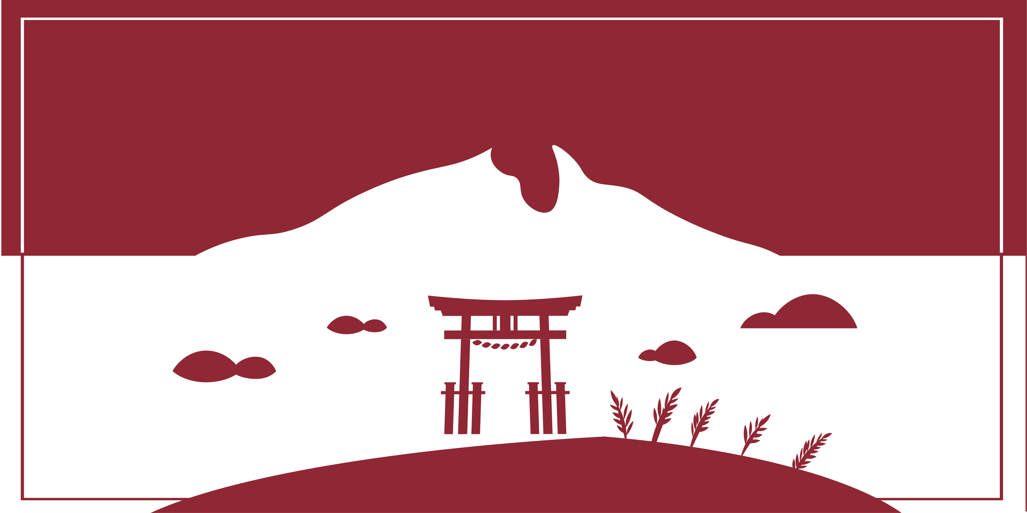 Dywan winylowy mapa świata japoński krajobraz - TenStickers