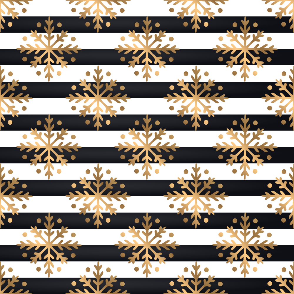 Dywan winylowy Boże Narodzenie elegancki wzór płatka śniegu - TenStickers