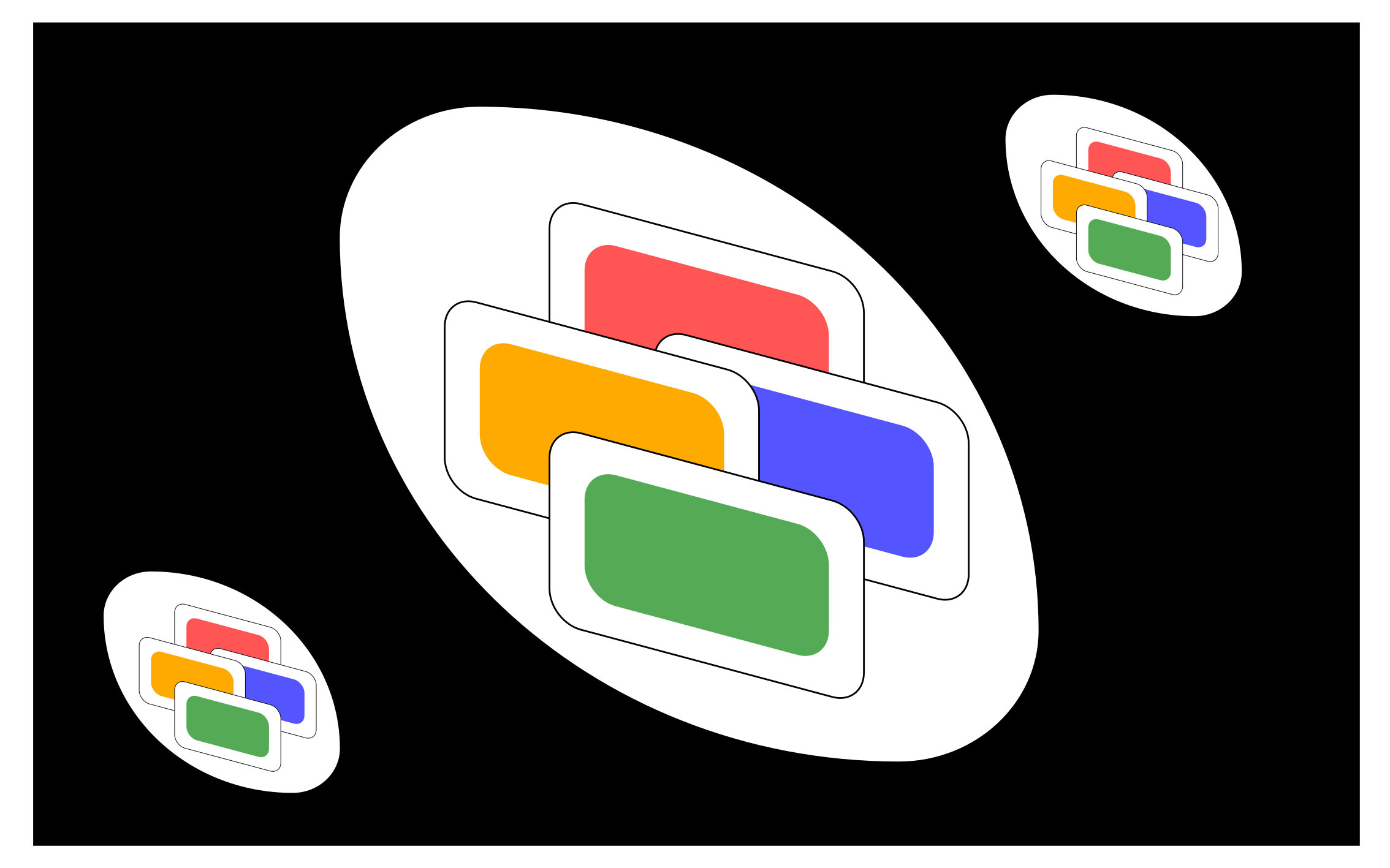 Dywan winylowy z grą czarna klasyczna karta - TenStickers