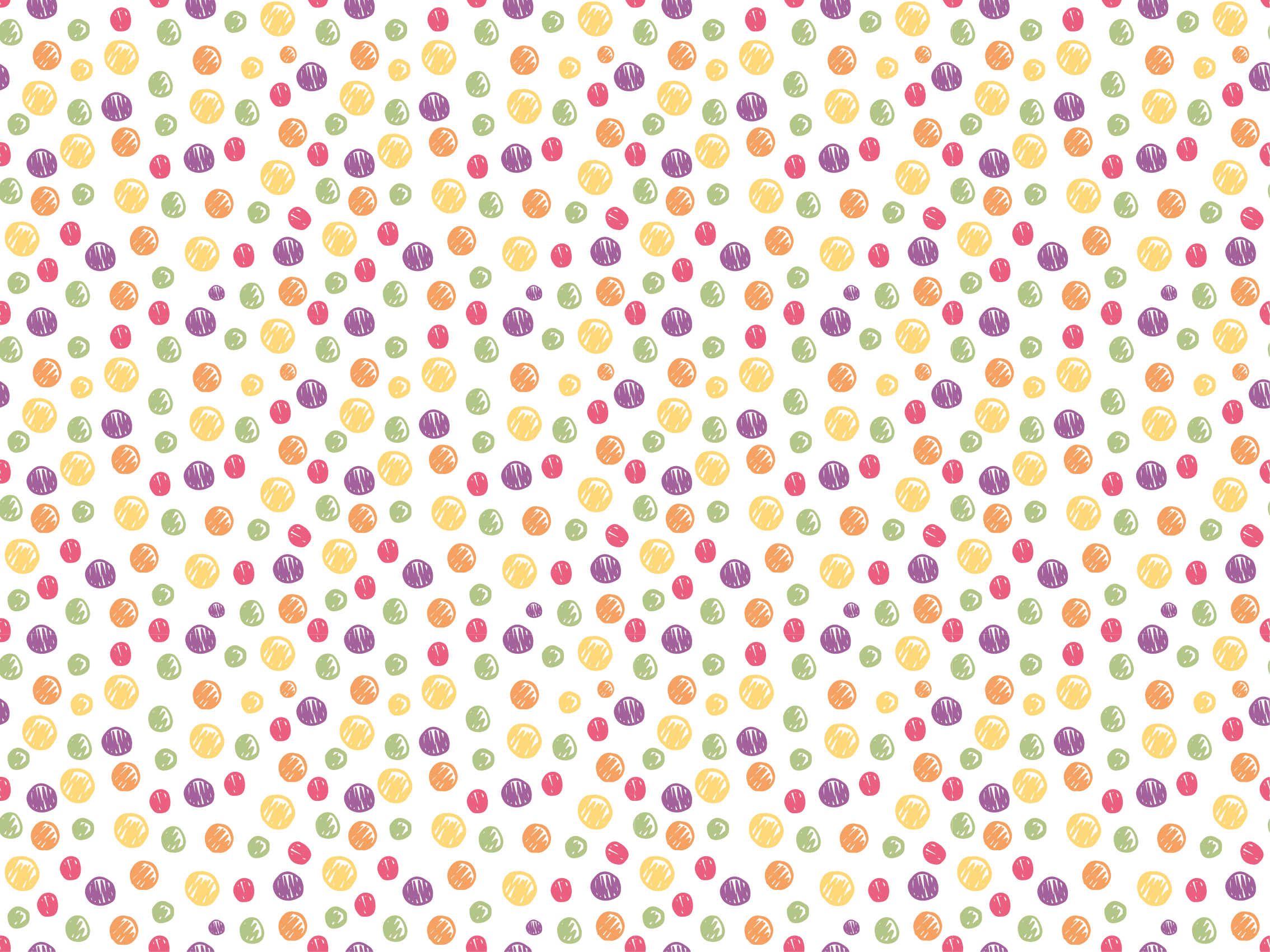 Dziecięcy dywan winylowy kolorowe kropki - TenStickers