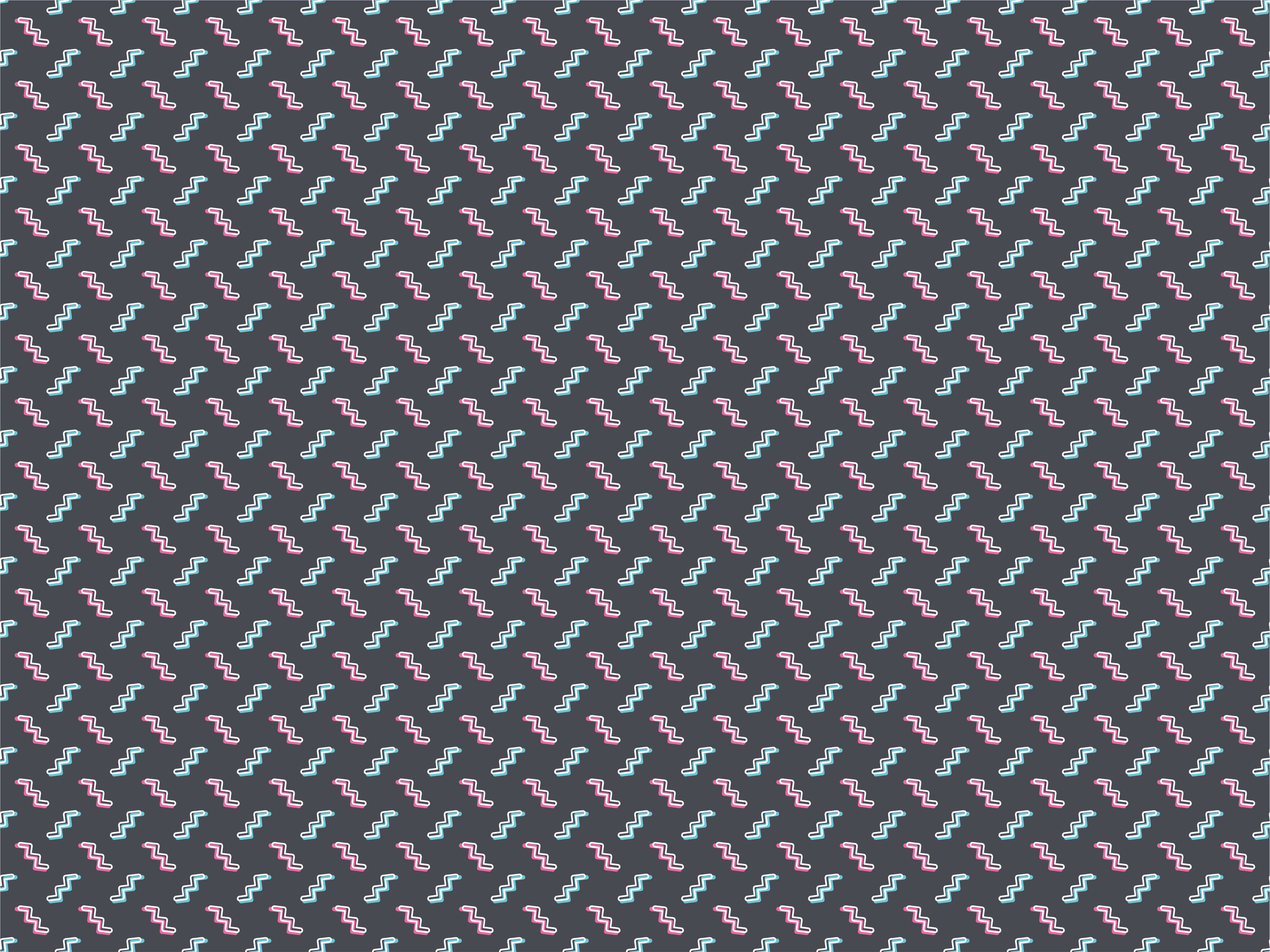 Dziecięcy dywan winylowy kolorowe faliste kształty - TenStickers