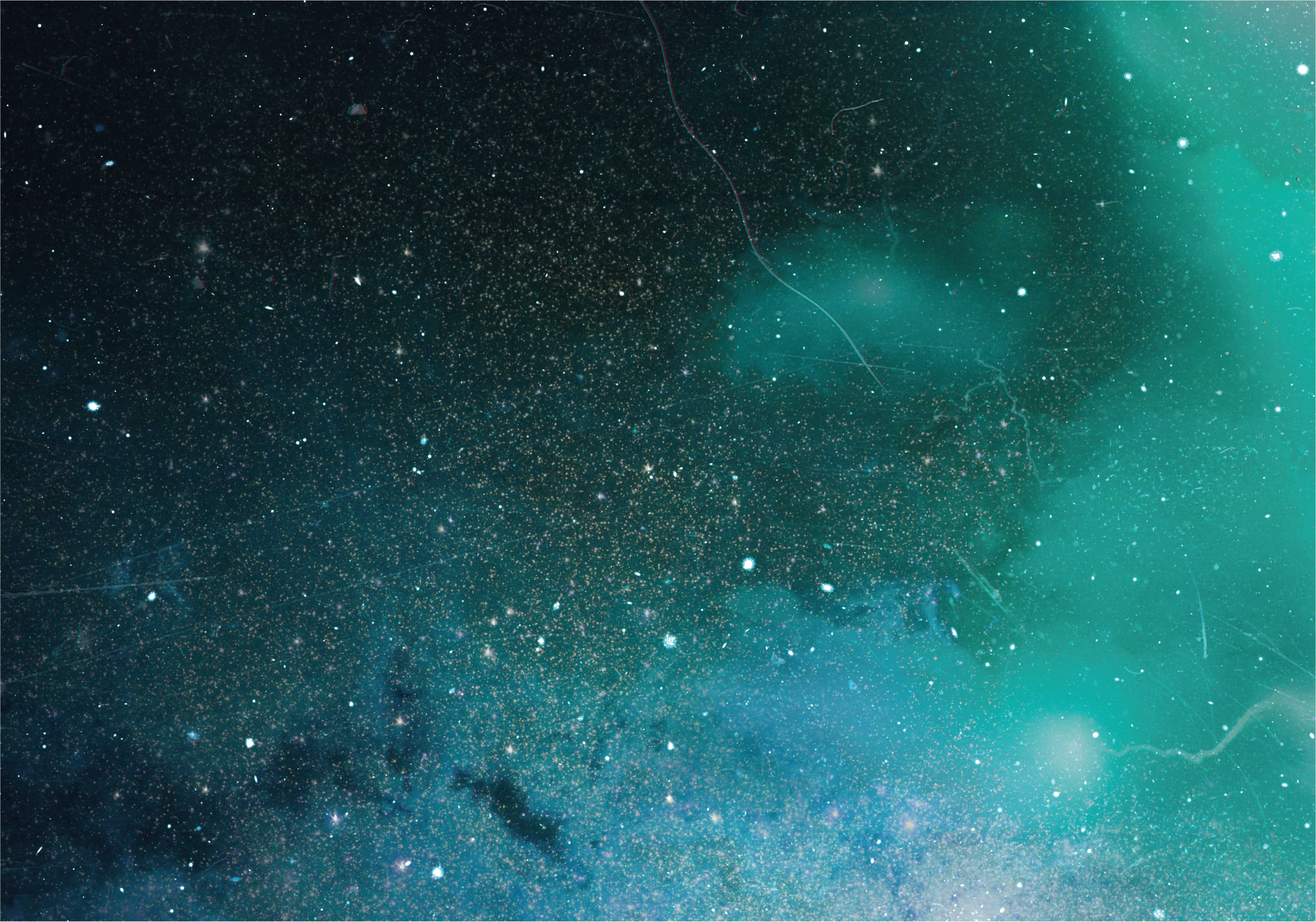 Dywan winylowy w gwiazdki odcień kosmicznej galaktyki - TenStickers