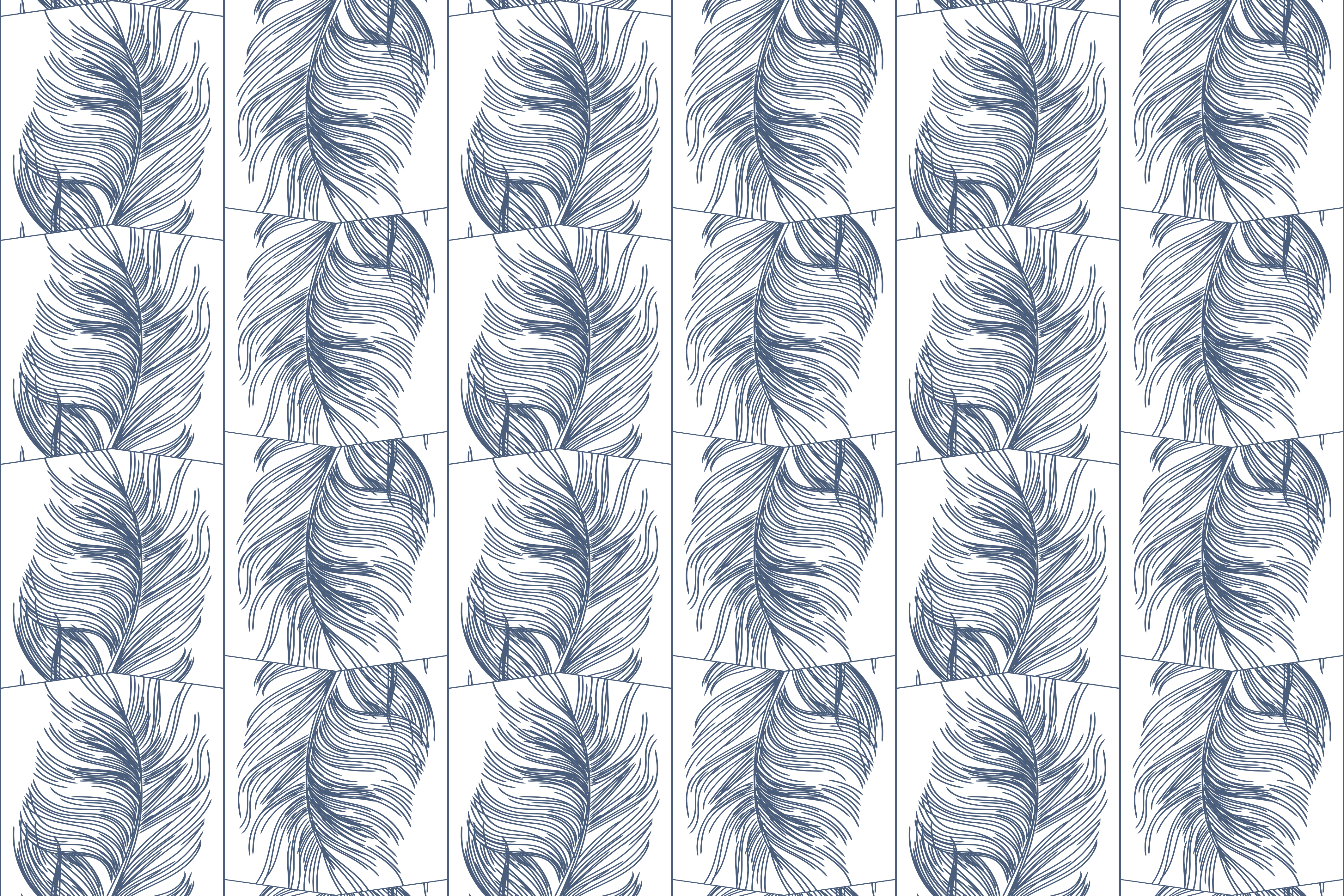 Dywan winylowy natura wdzięczne liście - TenStickers