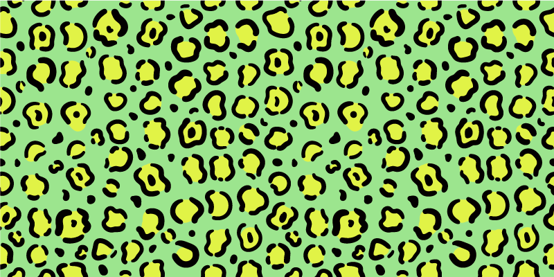 Dywan winylowy wzór zwierzęcy wesoły lew - TenStickers