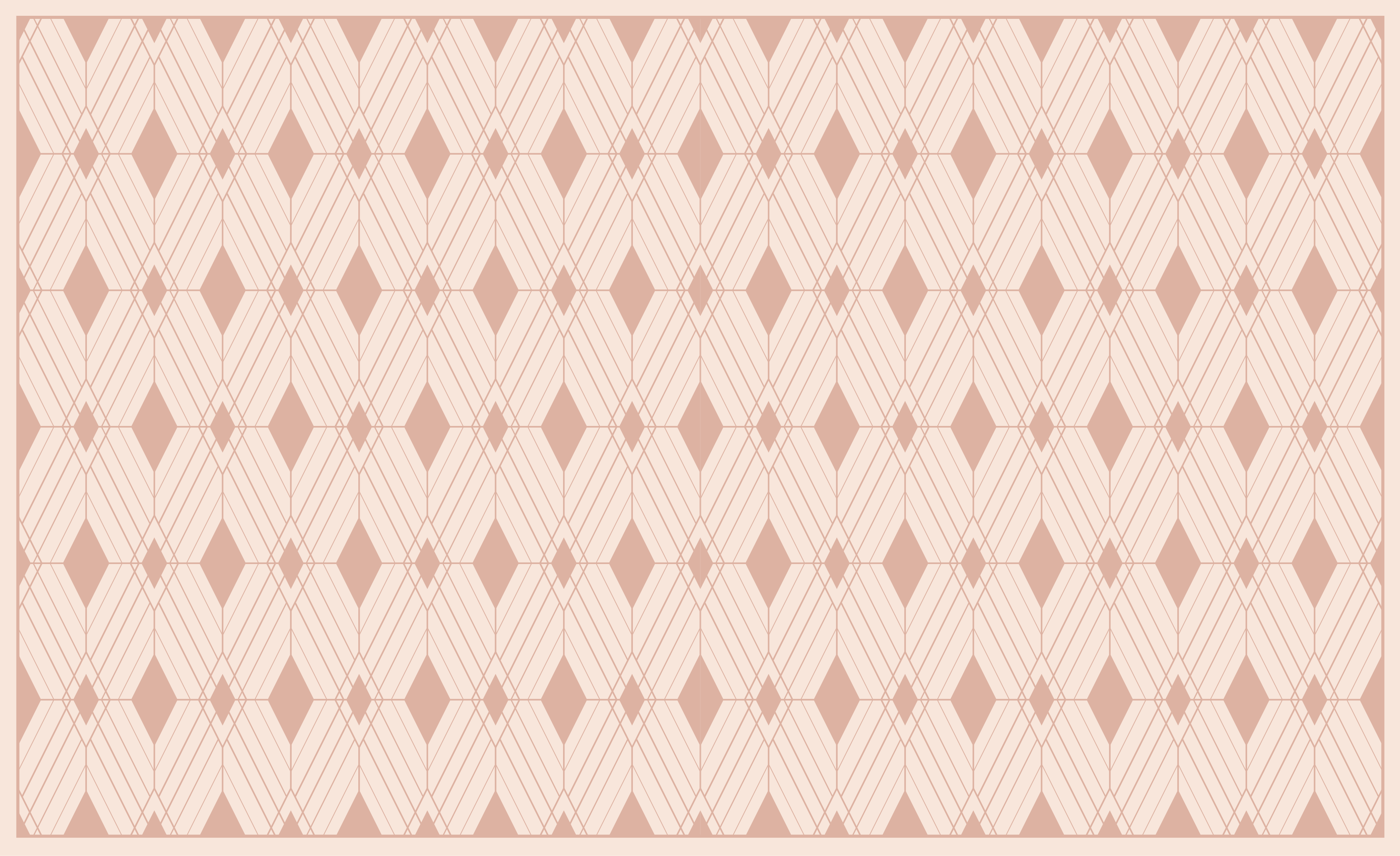 Nowoczesny dywan winylowy geometryczny motyw diamentowy - TenStickers