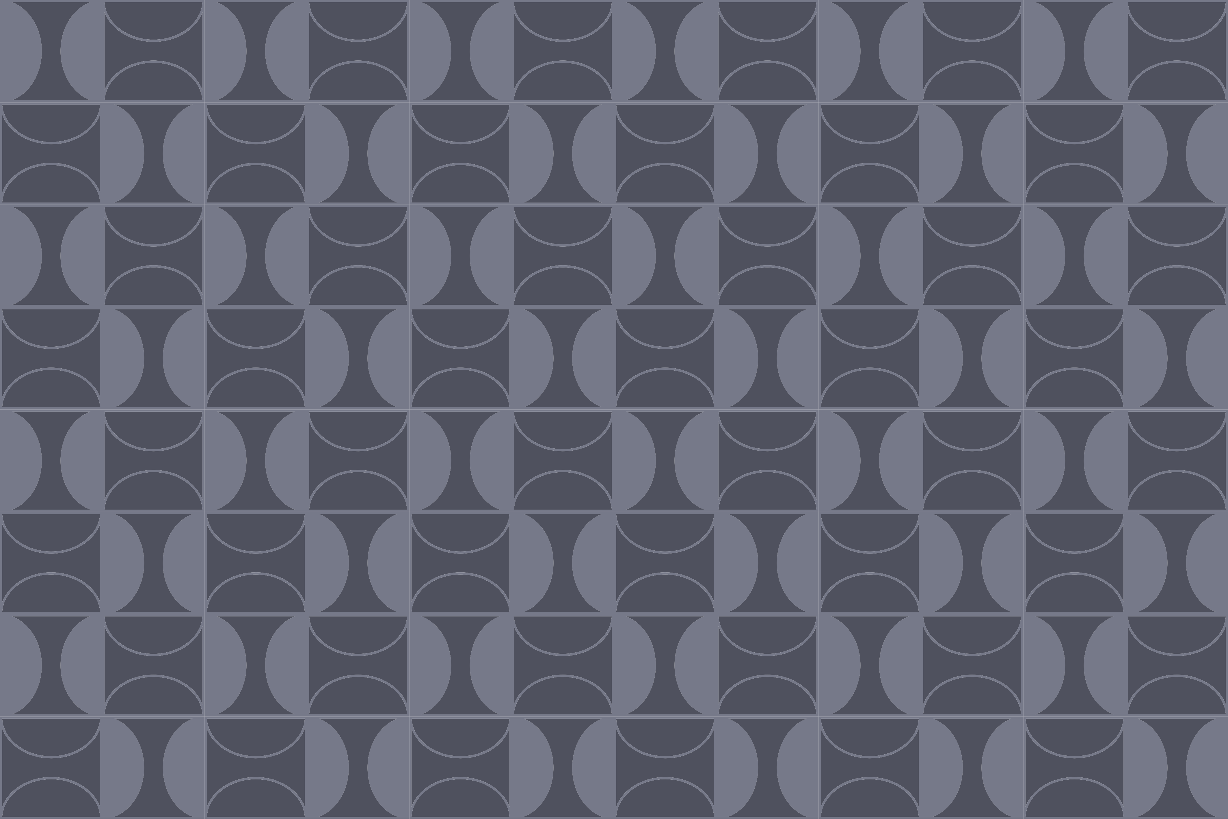 Dywan winylowy wzór geometryczny styl o okrągłym wzorze - TenStickers