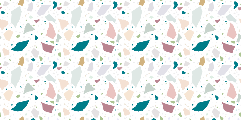 Dywan winylowy do salonu śródziemnomorski wzór lastryko - TenStickers