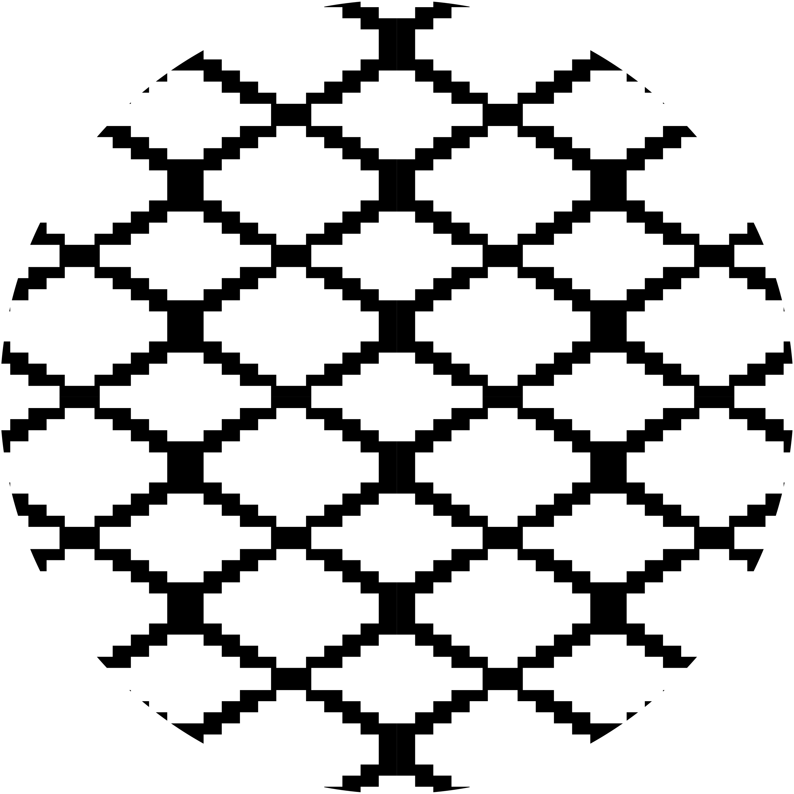 Dywan winylowy wzór geometryczny nowoczesny czarno-biały - TenStickers