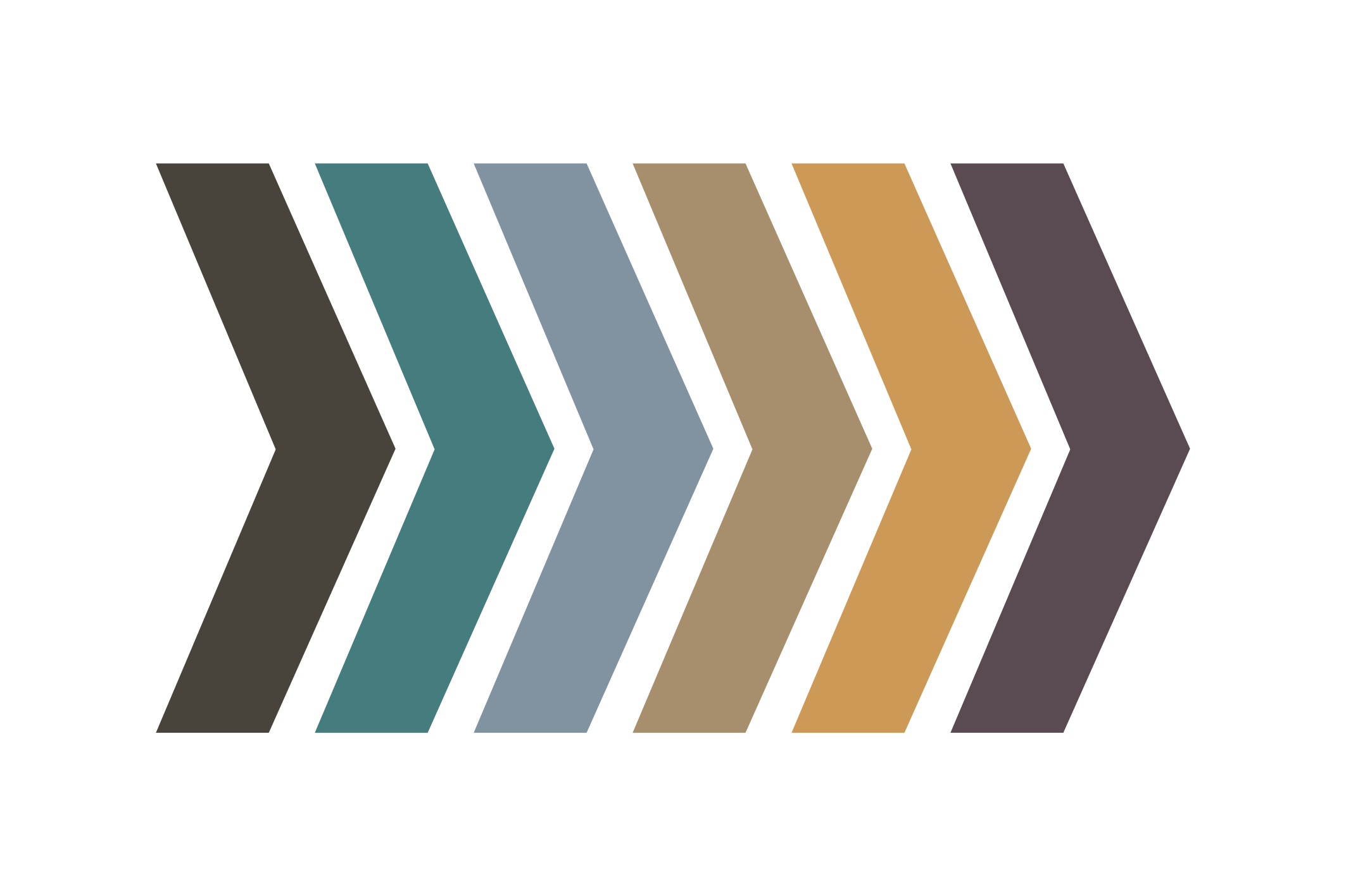 Chodnik winylowy do przedpokoju strzałka kolorów ziemi - TenStickers