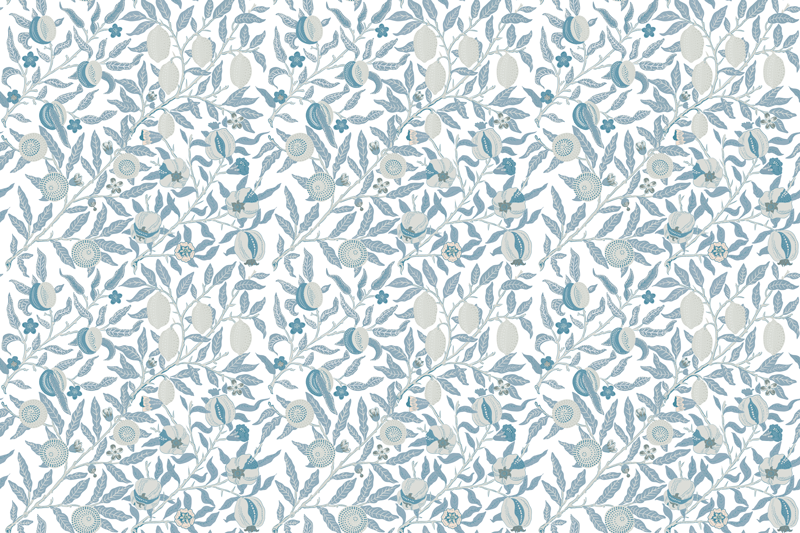 Dywan winylowy w kwiaty i rośliny botaniczny wzór liścia - TenStickers