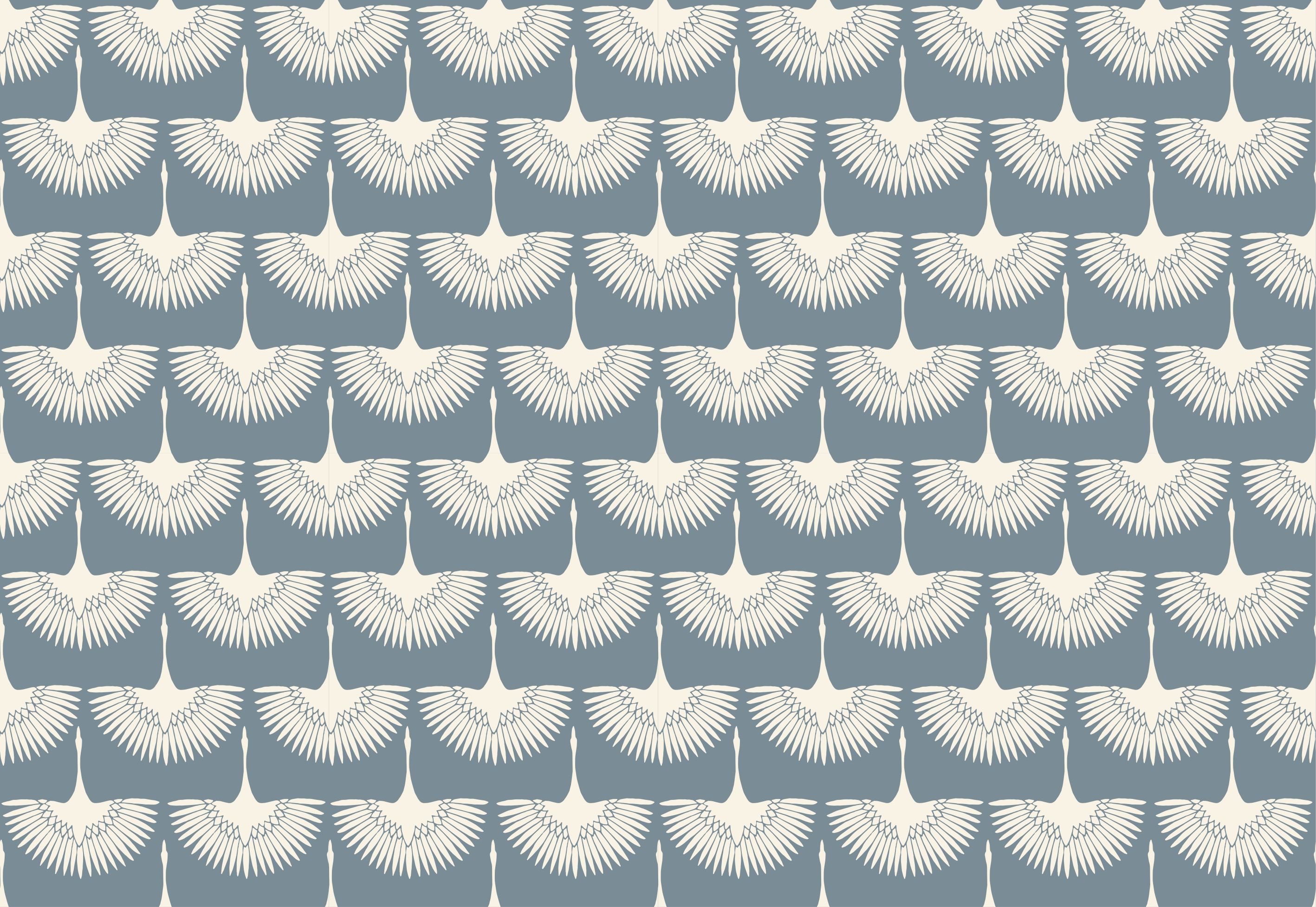 Dywan winylowy Eleganckie ptaki artystyczne - TenStickers