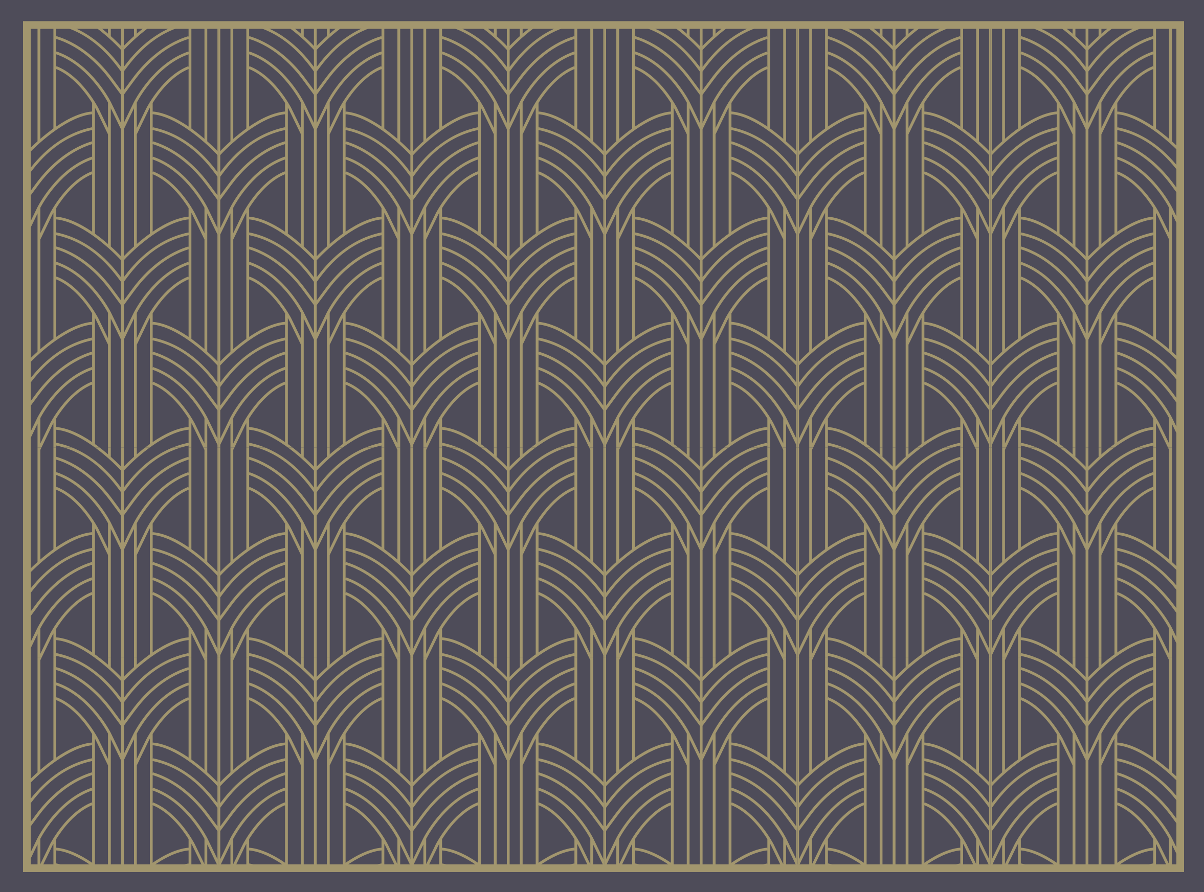 Dywan winylowy wzór geometryczny elegancki wzór - TenStickers