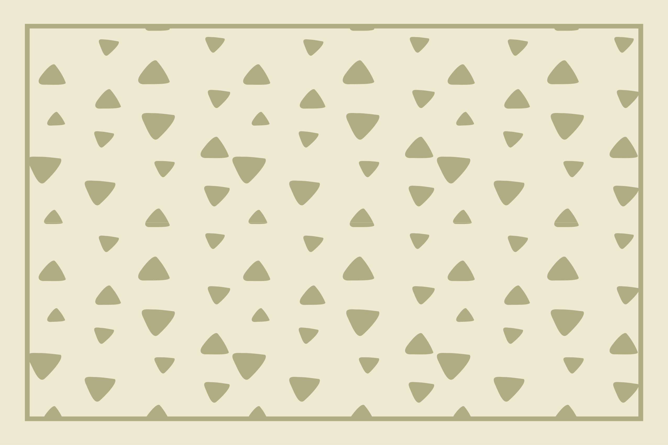 Dywan winylowy geometryczny wzór trójkątny wzór - TenStickers