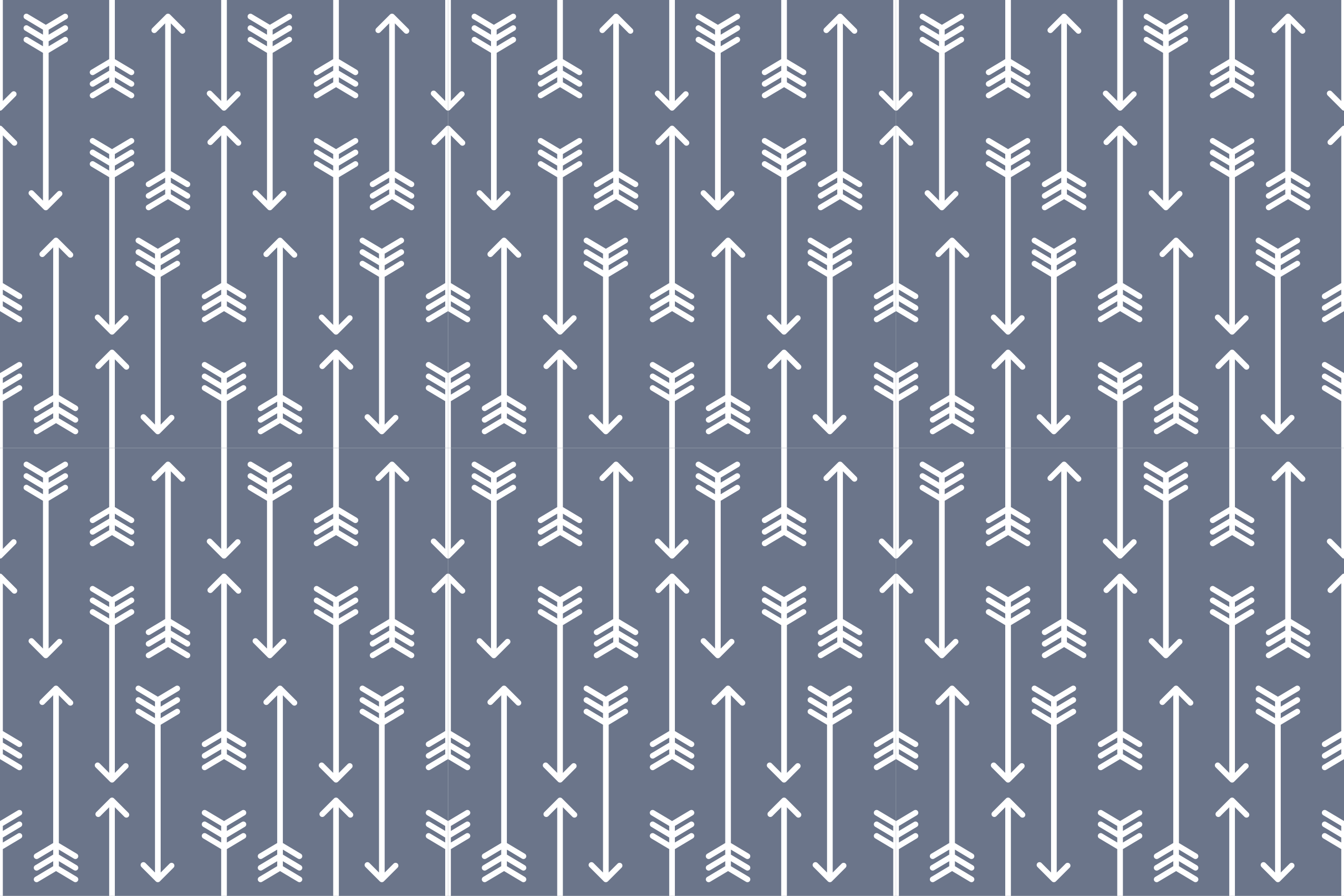 Dywan winylowy w paski wzory strzałek - TenStickers