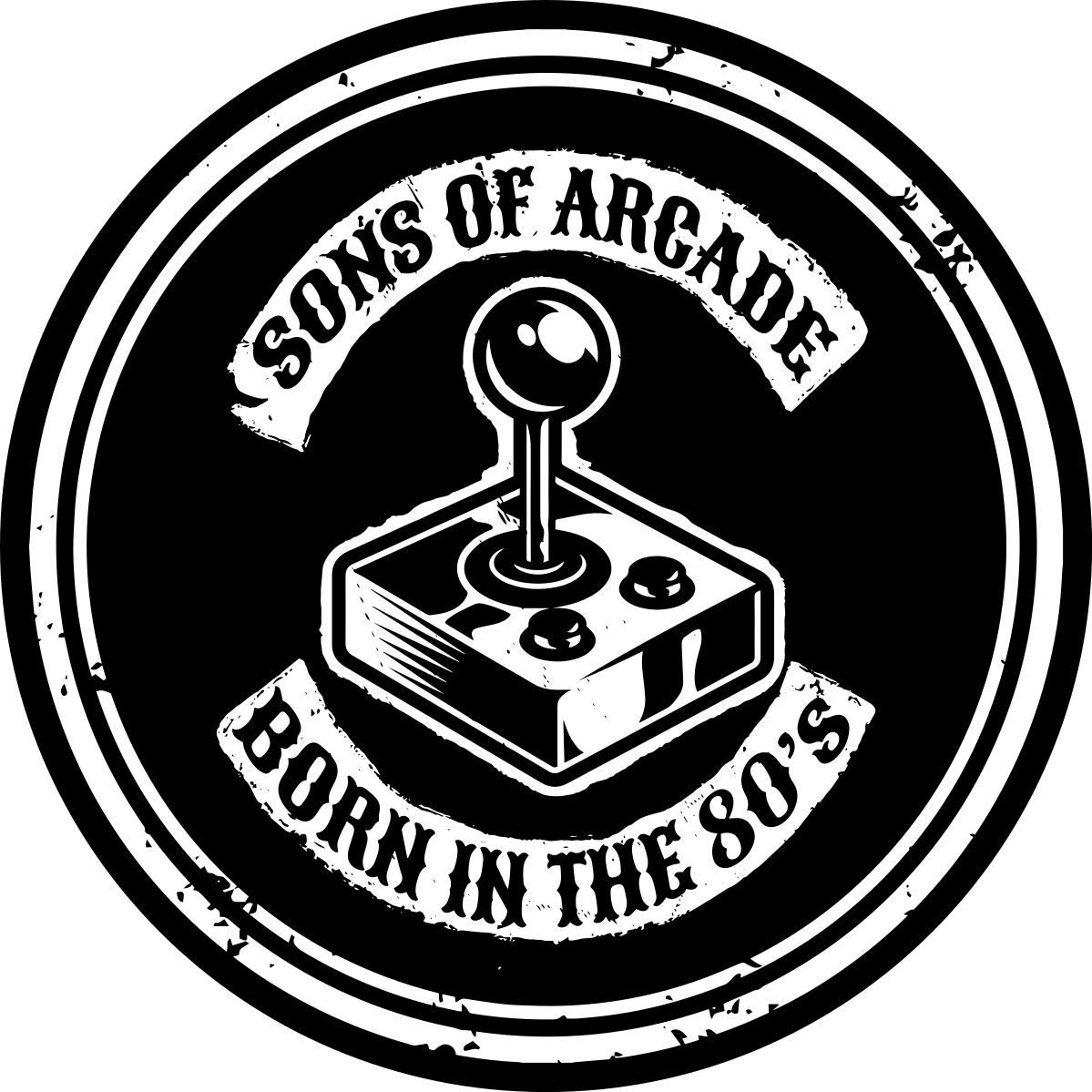 Dywan winylowy napisy Synowie lat 80-tych - TenStickers