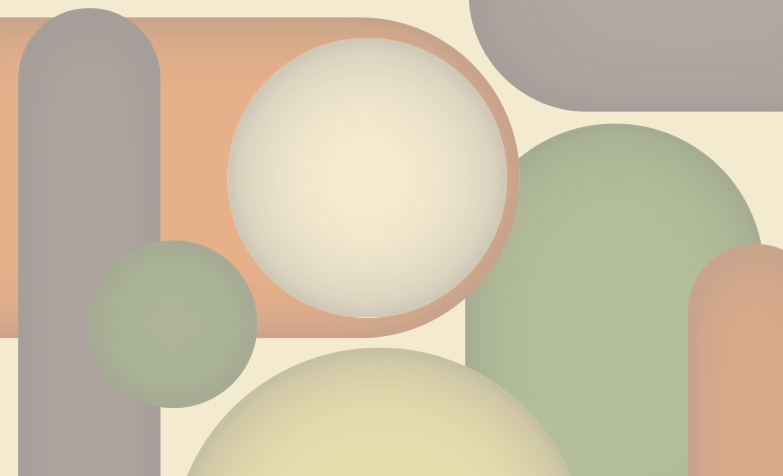 Nowoczesny dywan winylowy współczesne wzory kołowe - TenStickers