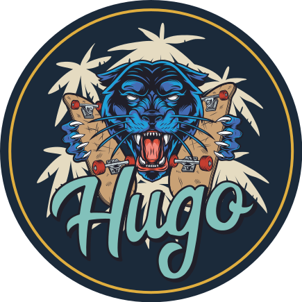 Dywan winylowy ze zwierzętami Pantera na zamówienie - TenStickers