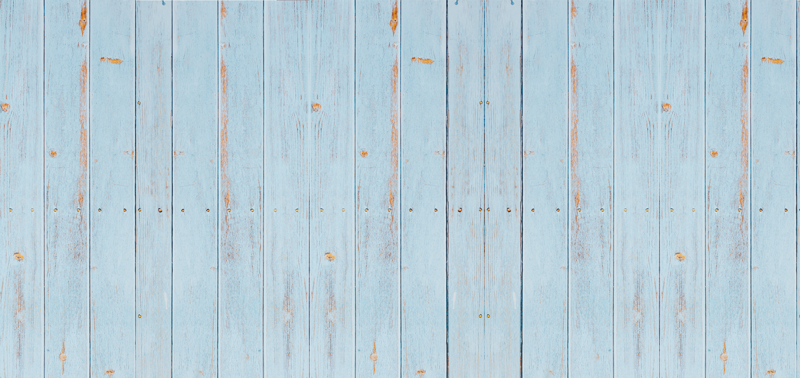 Dywan winylowy drewno Niebieska tekstura drewna - TenStickers