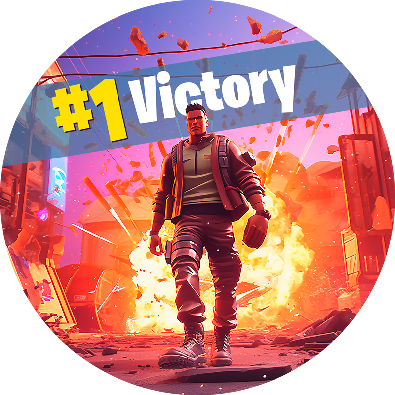 Dywan winylowy do sypialni zwycięstwo żołnierza w grze wideo - TenStickers