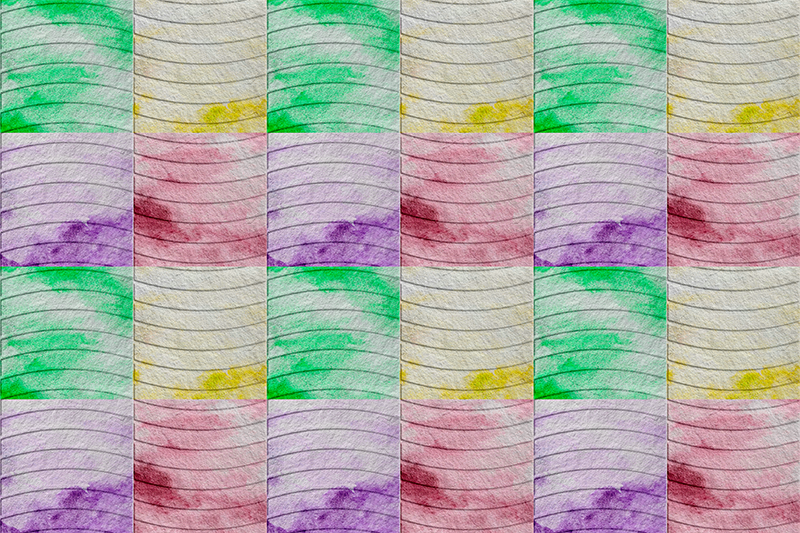 Dywan winylowy do dużego pokoju płytki - TenStickers