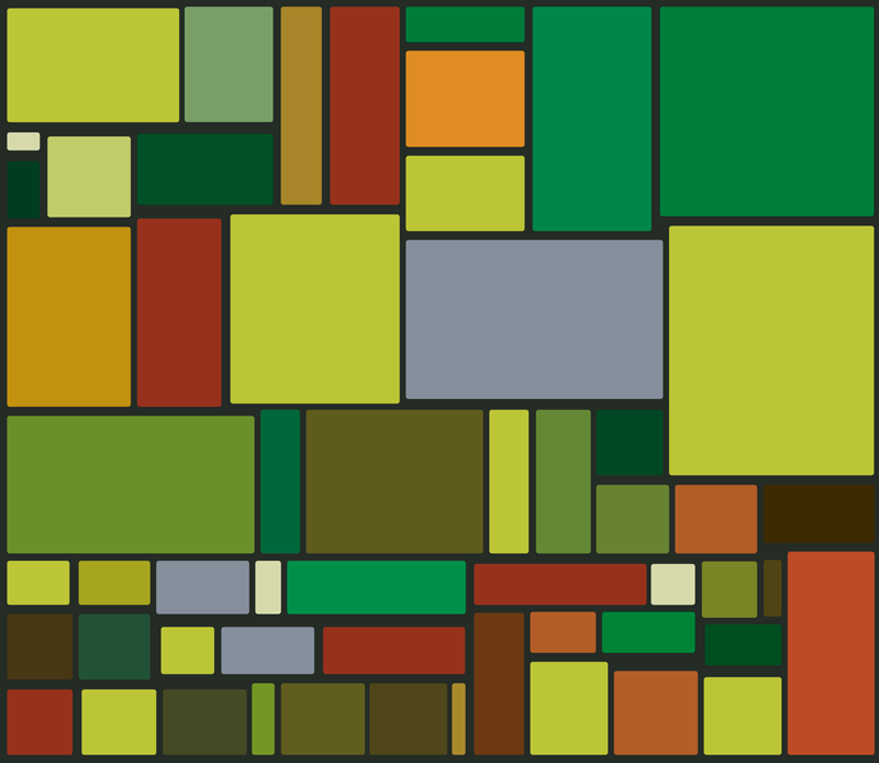 Dywan winylowy geometryczny wzór wielobarwna mozaika retro - TenStickers