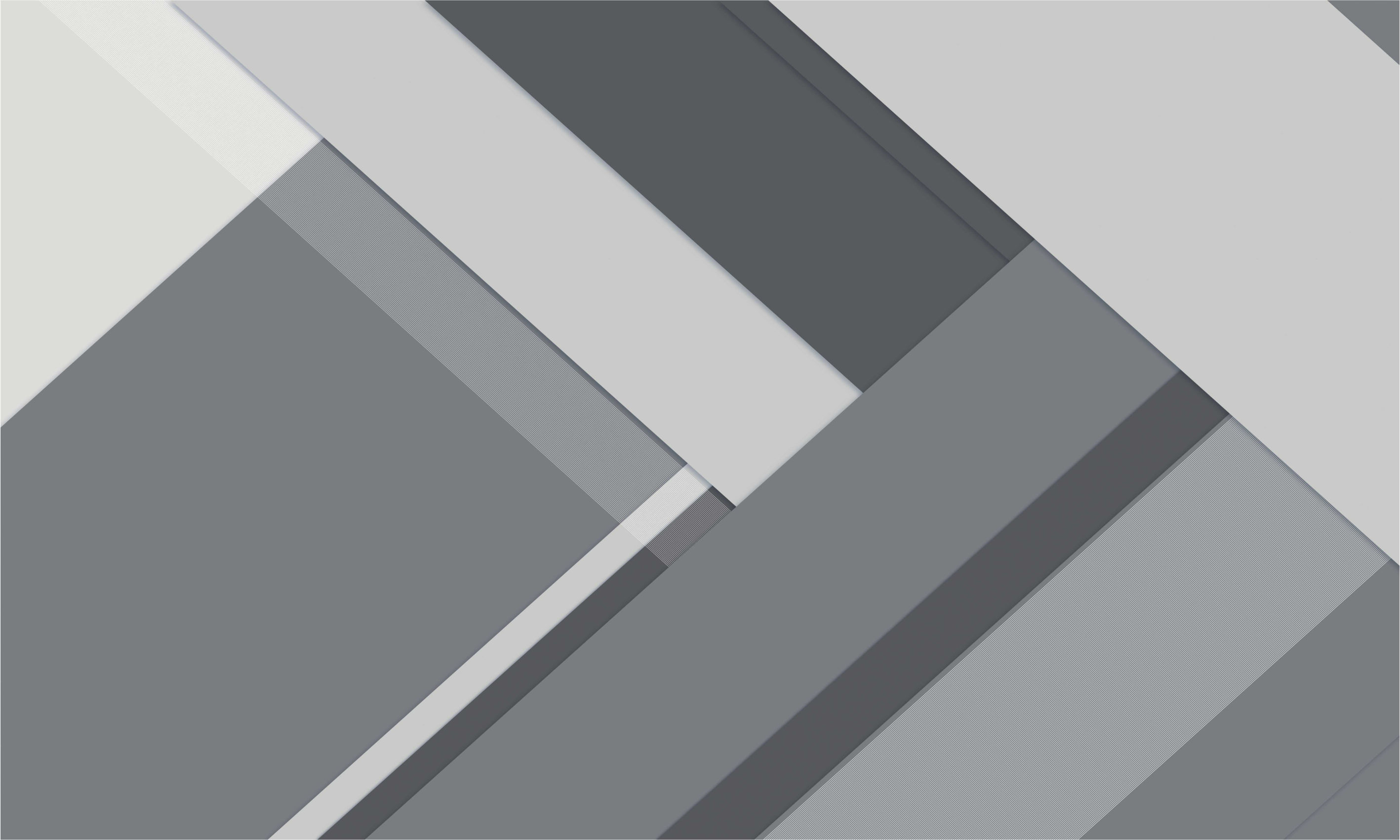 Szary dywan do biura geometryczny - TenStickers