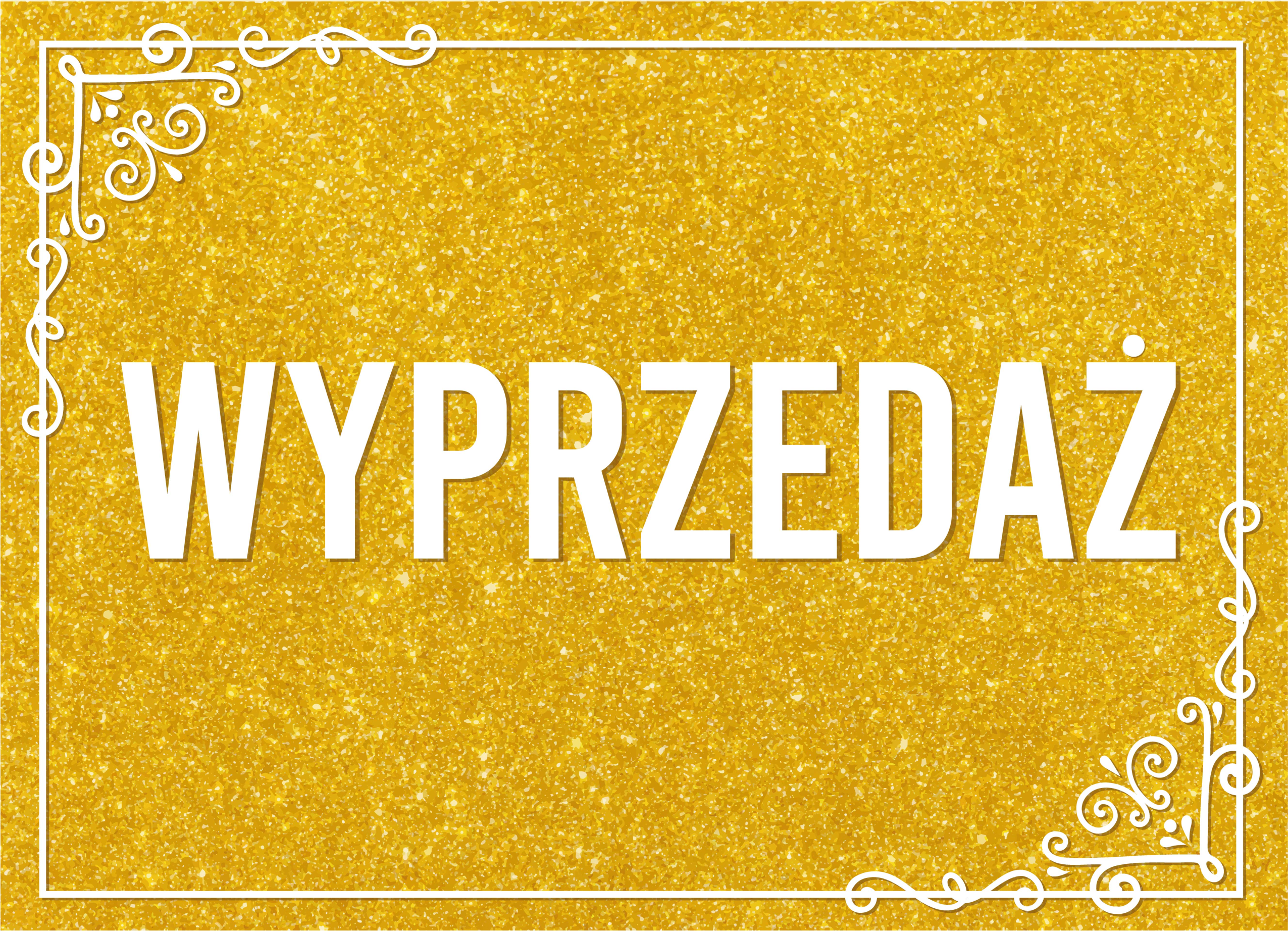 Prostokątny dywan winylowy sprzedaż tekstury złotego brokatu - TenStickers