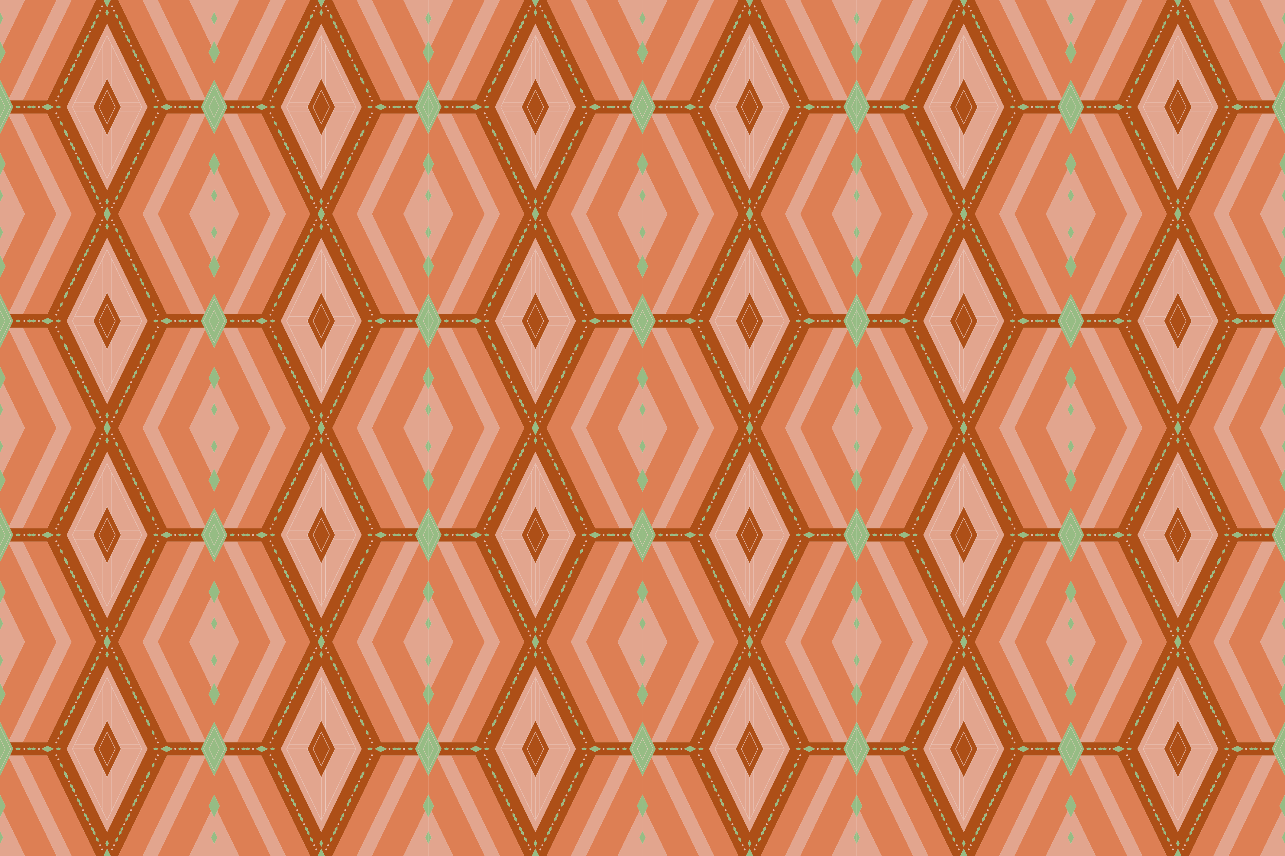 Dywan winylowy wzór geometryczny harmonia wzorów - TenStickers