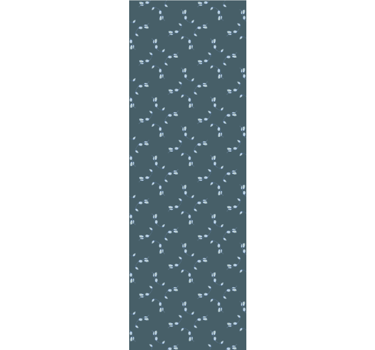 Tapeta nowoczesna projekt wzoru kwiatowego - TenStickers