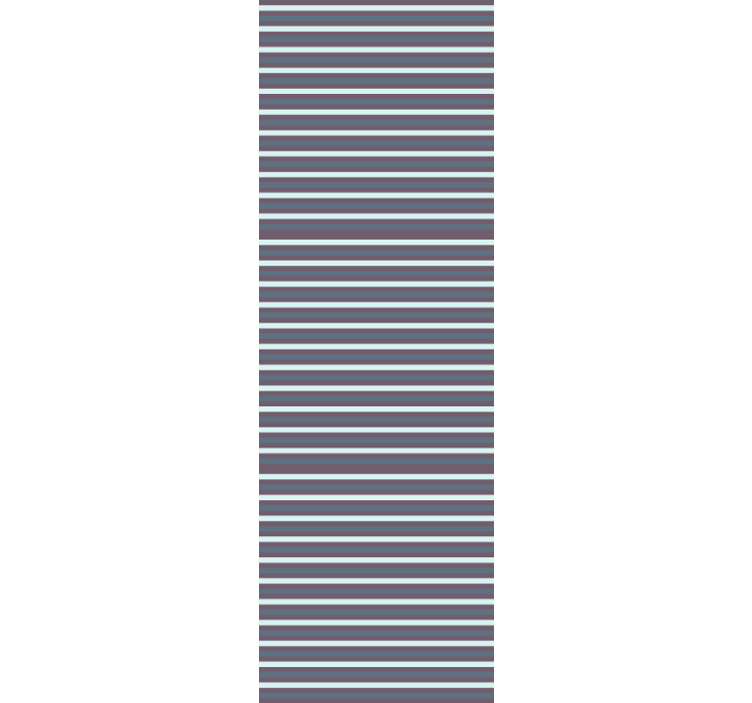 Tapeta w paski w eleganckim szaro-białym wzorze - TenStickers