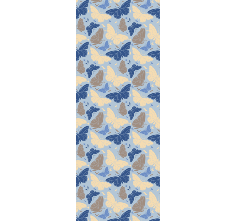 Tapeta motyle kolorowe, trzepoczące owady - TenStickers