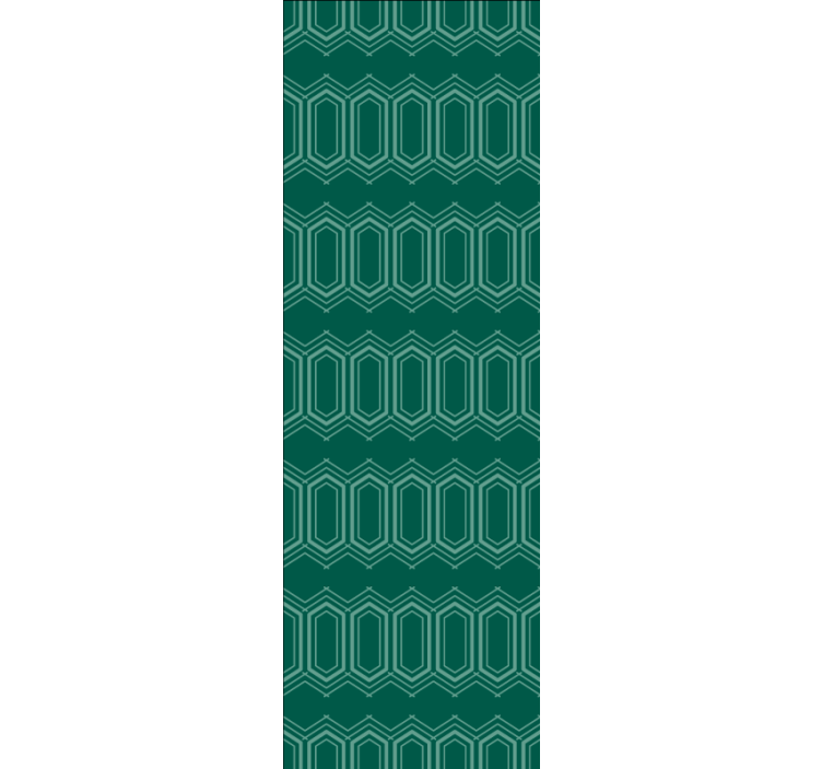 Tapeta geometrczyna eleganckie kształty graficzne - TenStickers