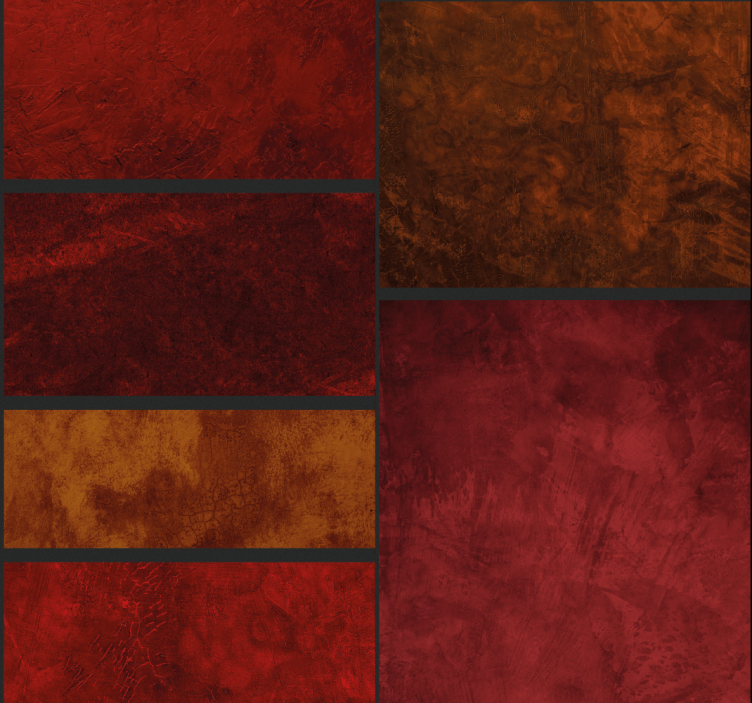 Tapety czerwone kamienie - TenStickers