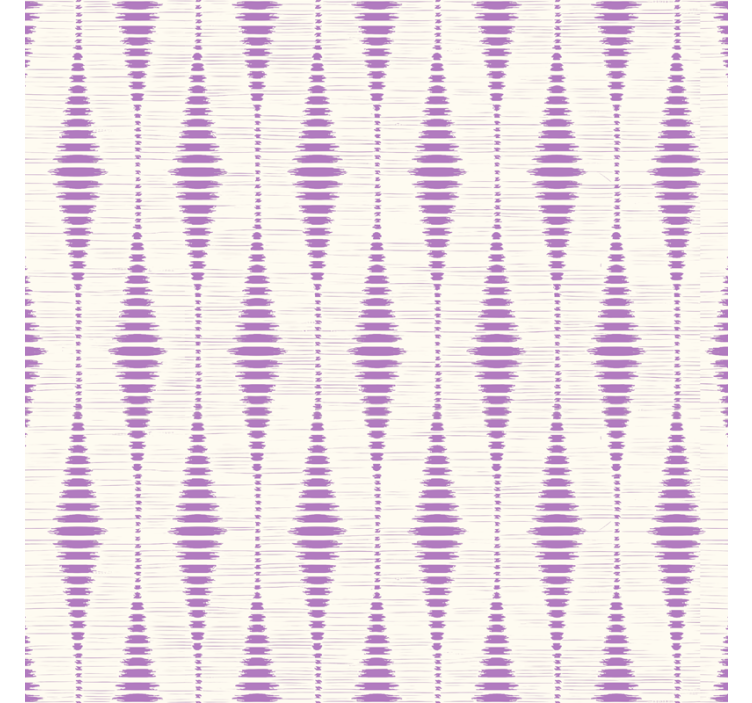 Tapety geometryczne fioletowy rabaul ikat - TenStickers